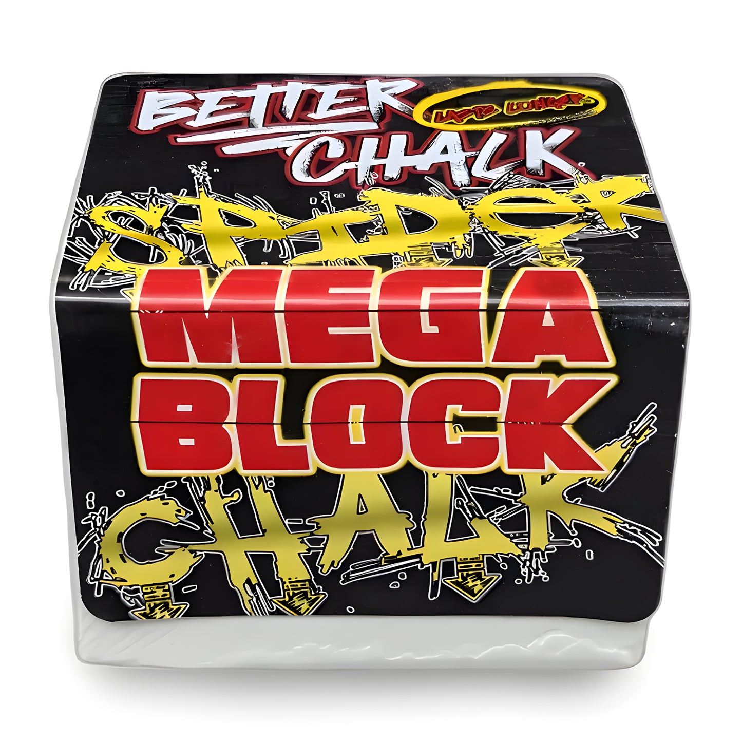 large mega block of gym chalk from spider chalk used for asmr crushing