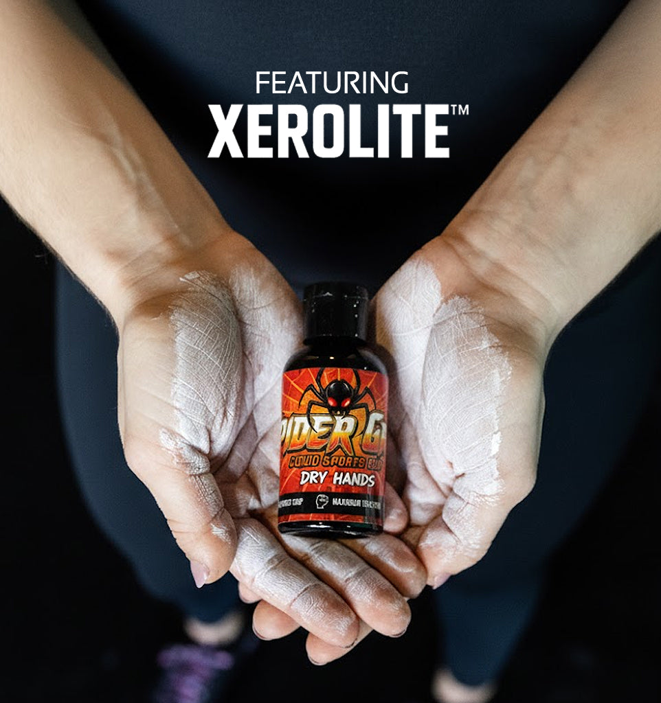 Xerolite Spider Grip – Liquid Grip Aid | Spider Chalk – Spiderchalk