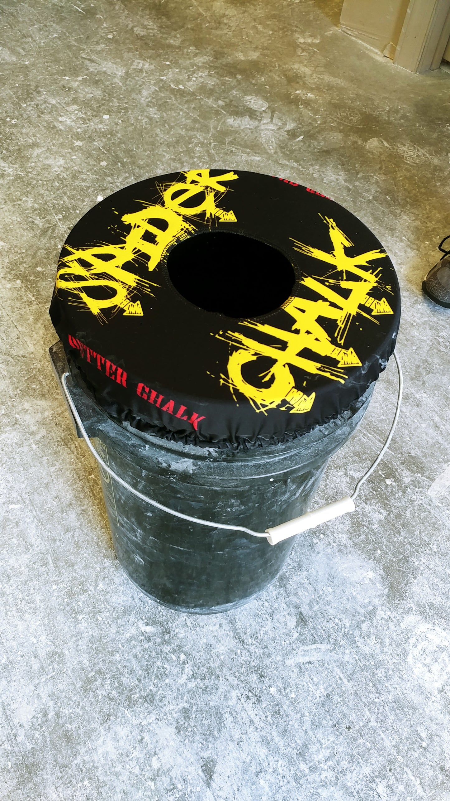 Spider Chalk Bucket Topper